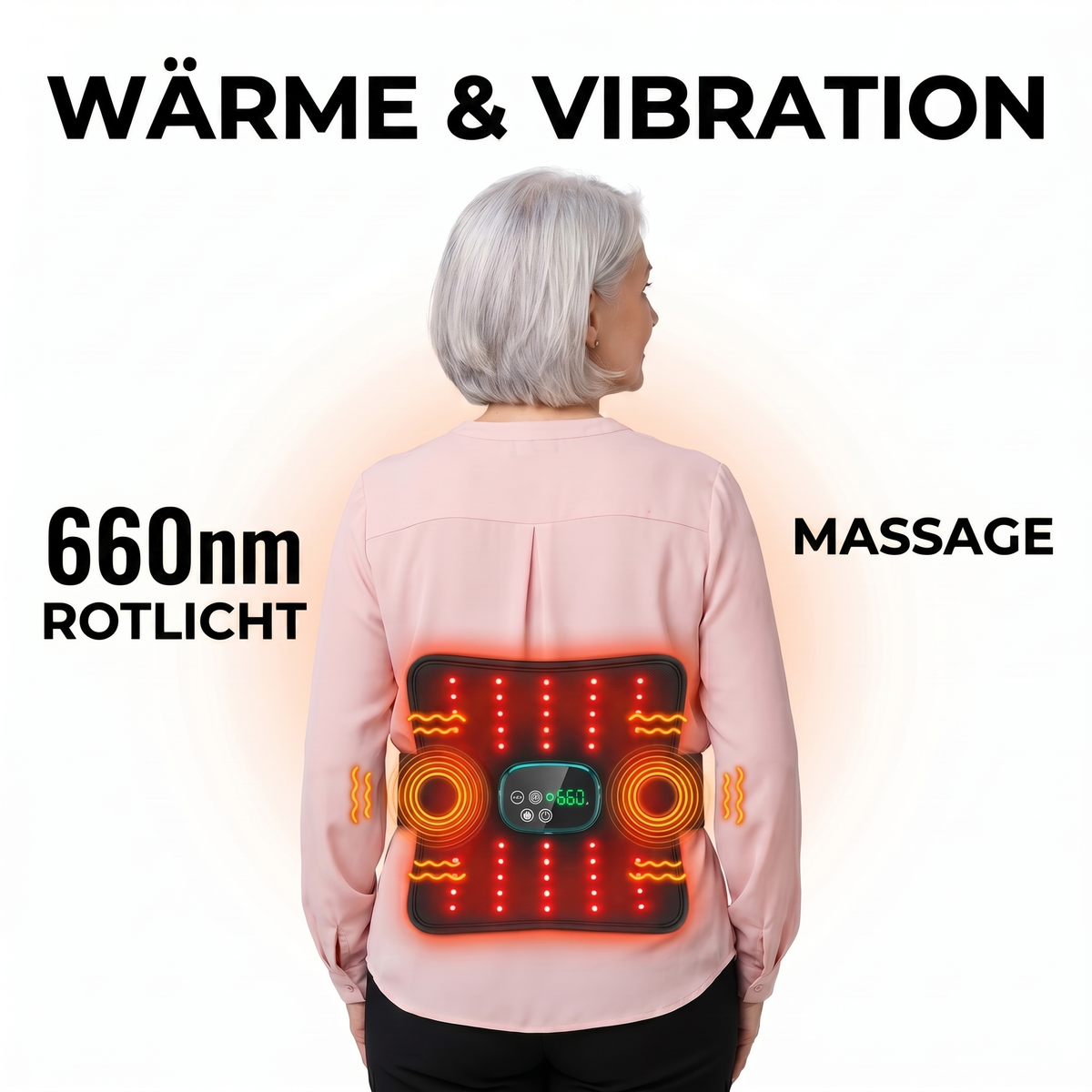 Rückenmeister Rotlicht-Therapie Gürtel
