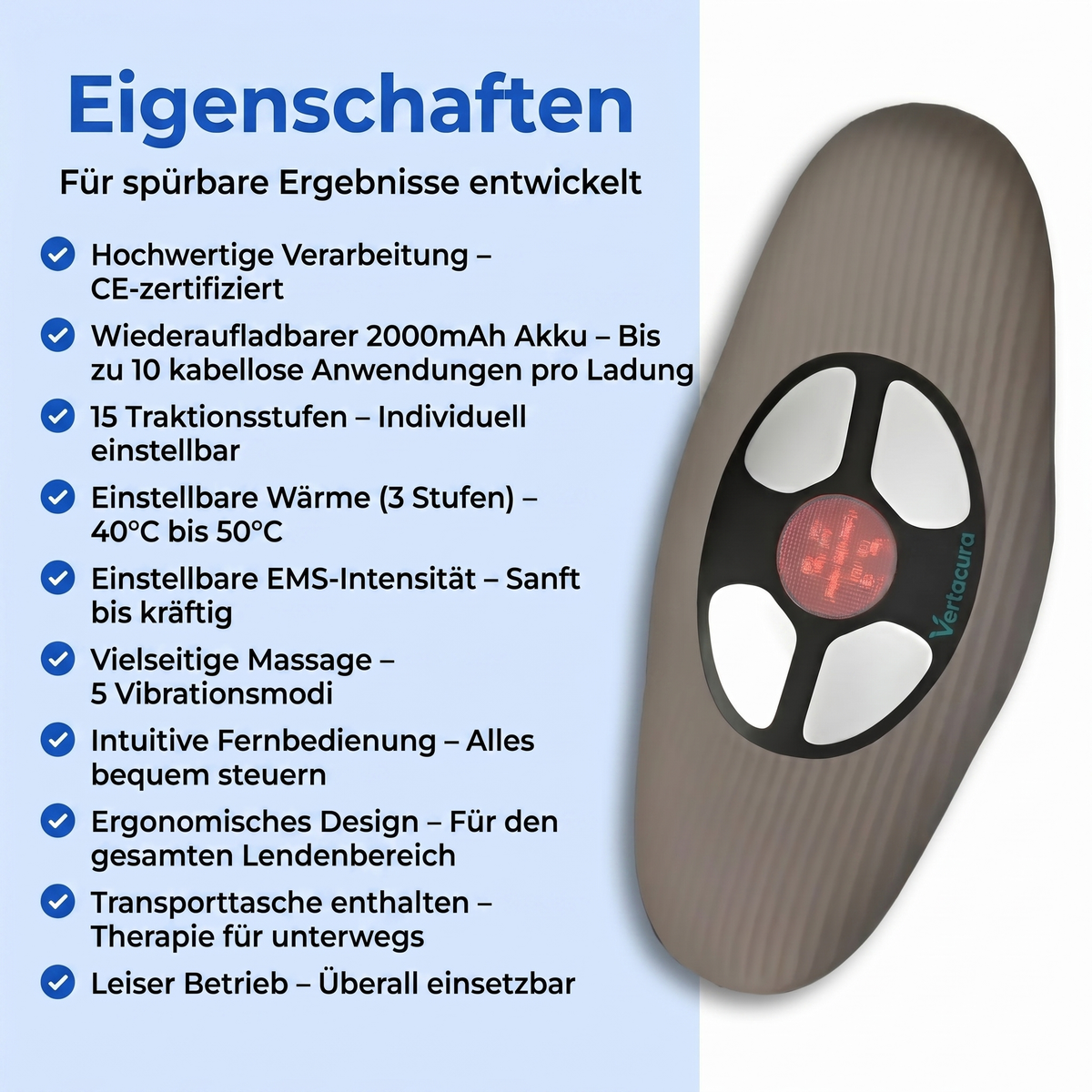 Rückenmeister 5-in-1 Multi-Therapie Pro