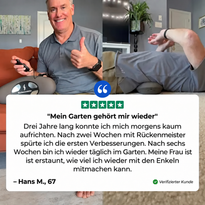 Rückenmeister Kundenstimme von Hans M.